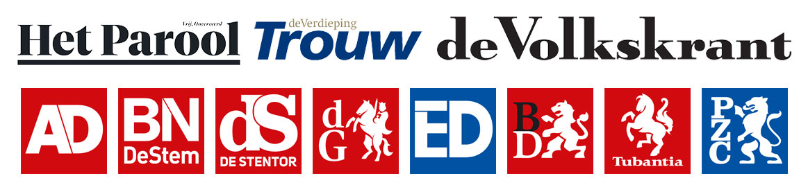 Kies uit 11 kwaliteitskranten
