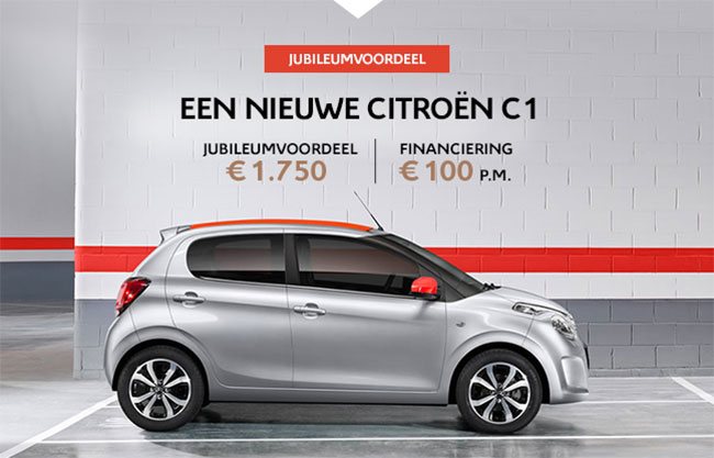 Een nieuwe Citroen C1