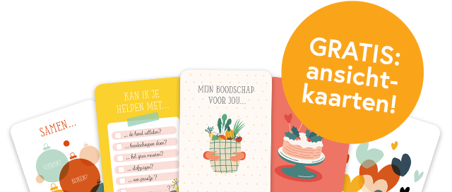 Gratis 5 ansichtkaarten