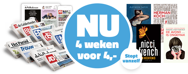 Nu 4 weken 4 euro. Stopt vanzelf