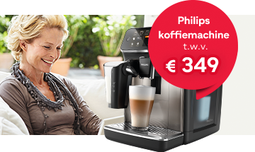 Philips 2200 koffiemachine t.w.v. € 349!