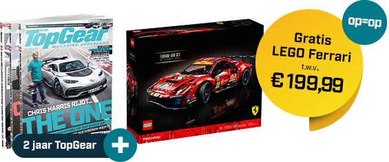 Gratis lego ferrari t.w.v. 199,99